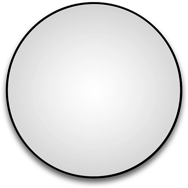 DSK Design LED-Lichtspiegel Silver Globo Ø 100 cm Schwarz Matt Rund günstig online kaufen