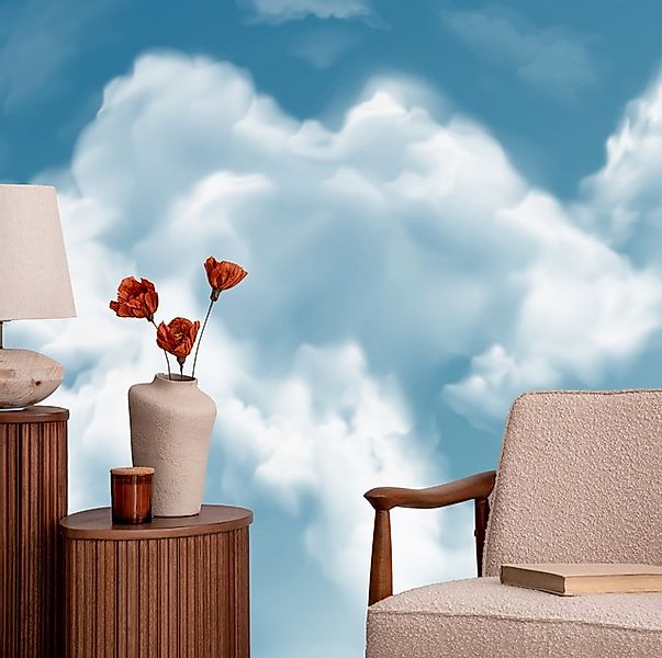 queence Fototapete »Himmel« Motiv   bedruckt   realistisch glatt Wandpaneel günstig online kaufen