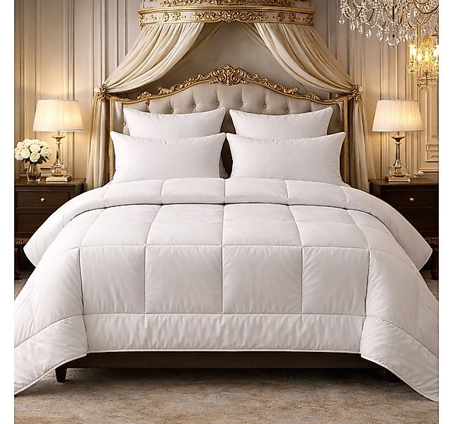 ROLFNERS Baumwollbettdecke Ganzjahres Bettdecke – 4-Jahreszeiten, Komfort W günstig online kaufen