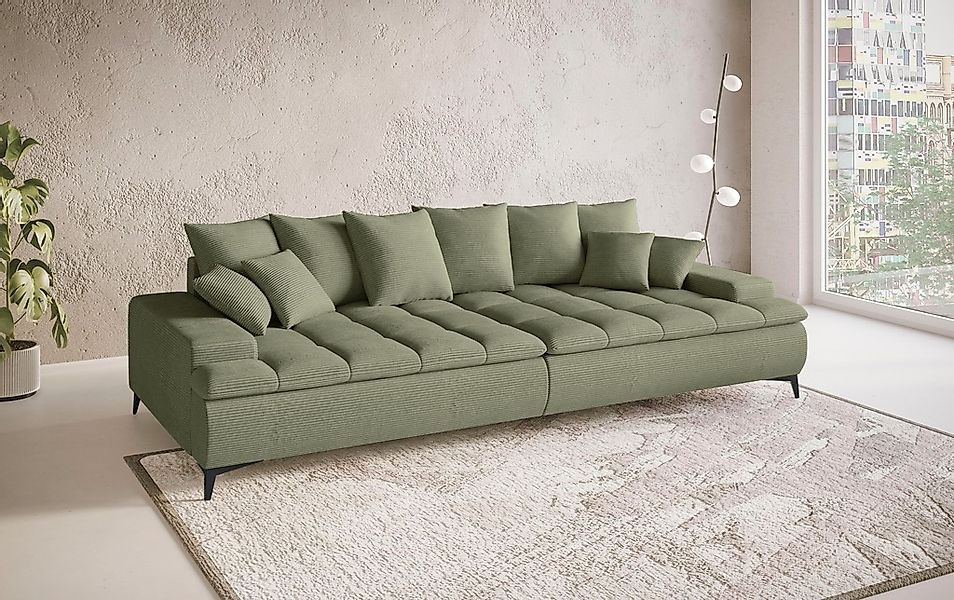 Mr. Couch Big-Sofa "Haiti III", Mit Kaltschaum, bis 140 kg belastbar günstig online kaufen