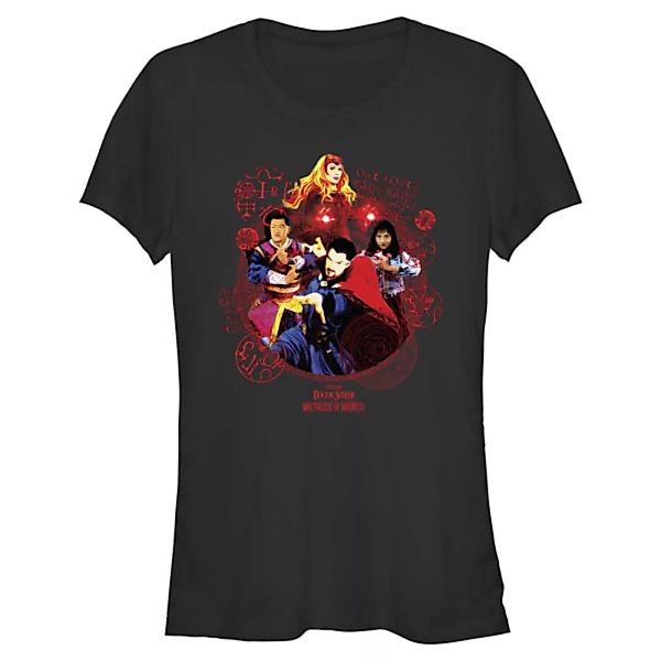 Marvel - Doctor Strange - Gruppe Badge Of Heroes - Frauen T-Shirt günstig online kaufen