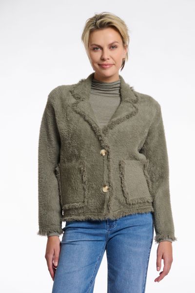 Rino & Pelle Strickfleecejacke günstig online kaufen