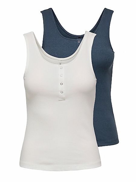 ONLY Ripptanktop ONLSIMPLE LIFE S/L BUTTON günstig online kaufen