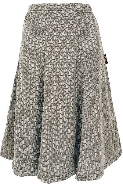 Guru-Shop Minirock Rock aus Bio-Baumwolle, Jacquard Rock - taupe Ethno Styl günstig online kaufen