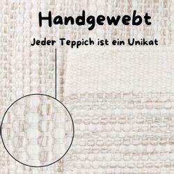 OTTO home Wollteppich "Woolscape" rechteckig 10 mm Höhe Wendeteppich, handg günstig online kaufen