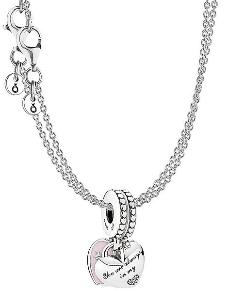 Pandora Schmuckset Damen-Kette Mutter & Tochter Herz Geschenkset Muttertag günstig online kaufen