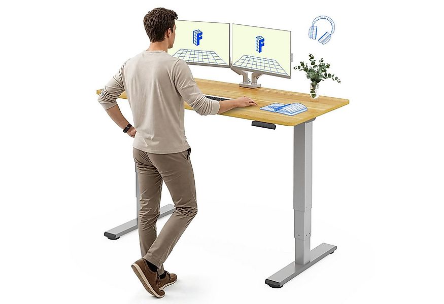 FLEXISPOT Schreibtisch Elektrisch Höhenverstellbarer Schreibtisch EC5 LITE günstig online kaufen