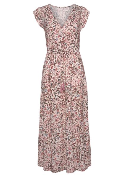 Vivance Maxikleid mit floralem Druck und Schlitz, Jerseykleid, Sommerkleid, günstig online kaufen