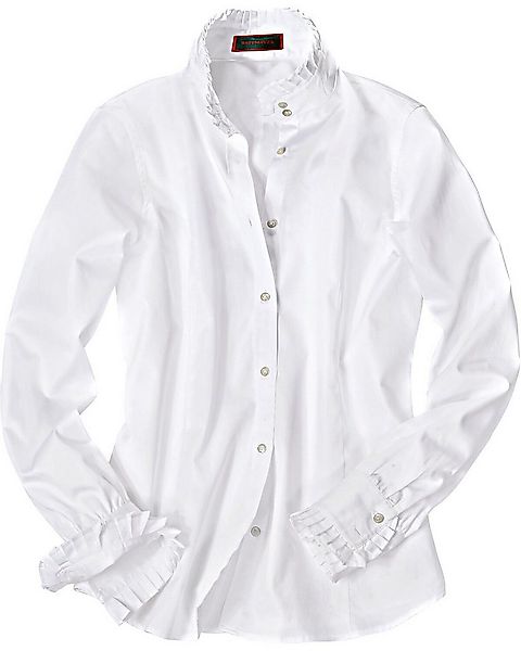 Reitmayer Langarmbluse Bluse mit Rüschenkragen günstig online kaufen
