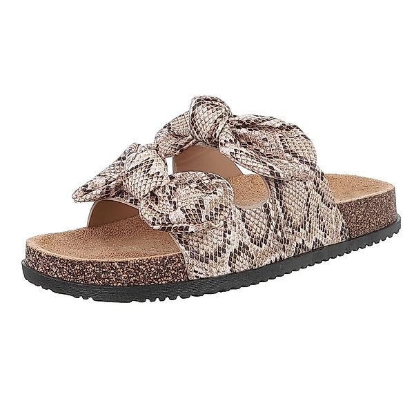 Ital-Design Bequeme Damen-Sandalen mit Bändern für günstig online kaufen