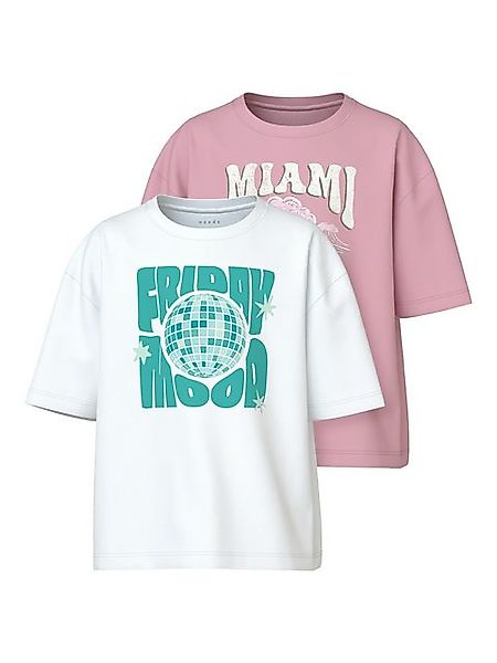 Name It Kurzarmshirt NKFVEEN 2P SS RLX TOP (Packung, 2-tlg) günstig online kaufen