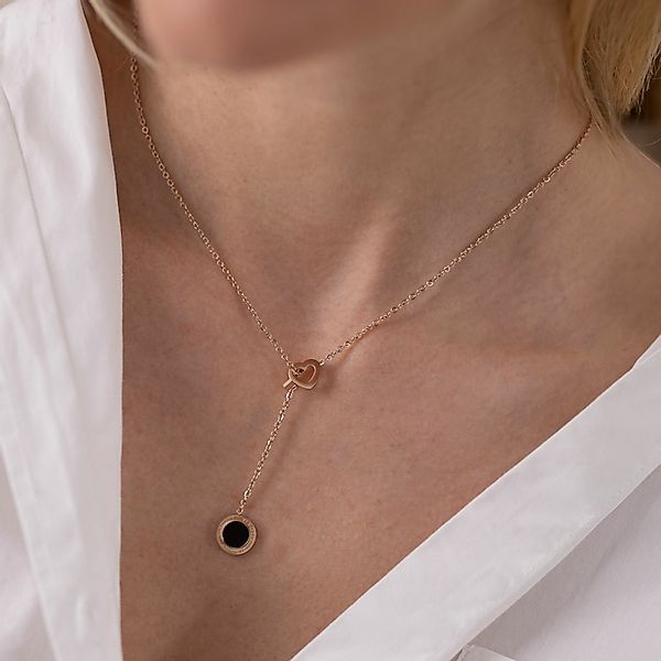 Edelstahlkette AMANDINE (1-tlg), Halskette aus glänzendem günstig online kaufen