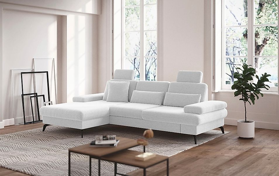 sit&more Ecksofa »Morris L-Form, inkl. Sitztiefenverstellung«, wahlweise mi günstig online kaufen