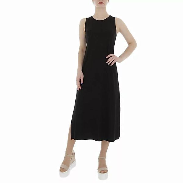 Ital-Design Sommerkleid Damen Freizeit (86164354) Stretch Rippstrickoptik M günstig online kaufen