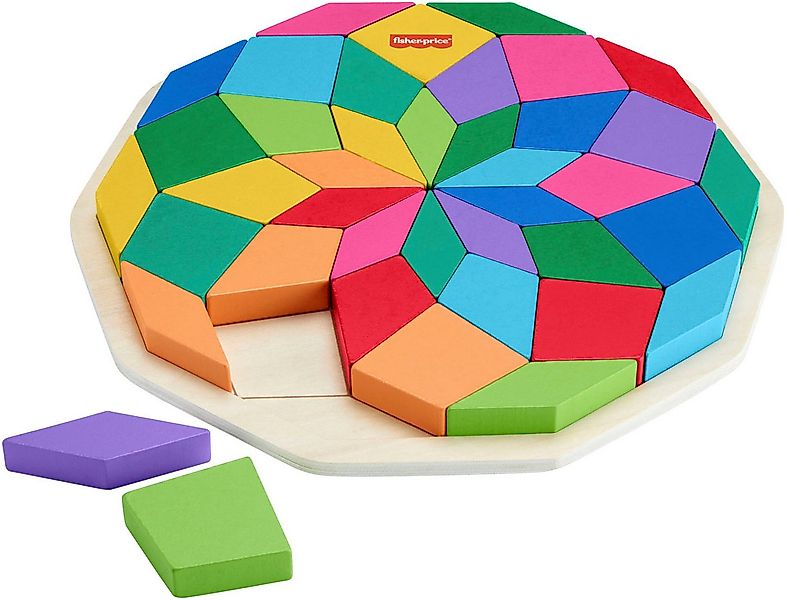 Fisher-Price® Konturenpuzzle Mandala-Puzzle, 40 Puzzleteile günstig online kaufen