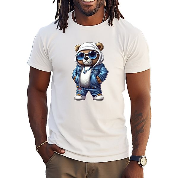 Banco Print-Shirt Exklusives Bärenshirt in Größen günstig online kaufen