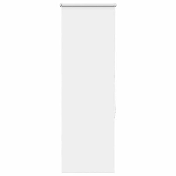 vidaXL Verdunkelungsrollo Weiß 45x150cm Stoffbreite 40,7 cm Polyester 40118 günstig online kaufen