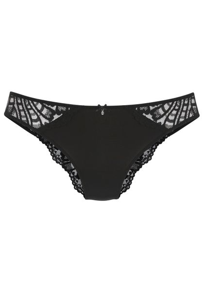 LASCANA Tanga "Flora" hinten aus leicht transparenter Spitze günstig online kaufen