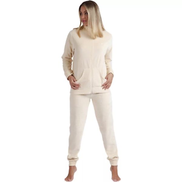Admas  Pyjamas/ Nachthemden Pyjama Hausanzug Hose Jacke mit Reißverschluss günstig online kaufen