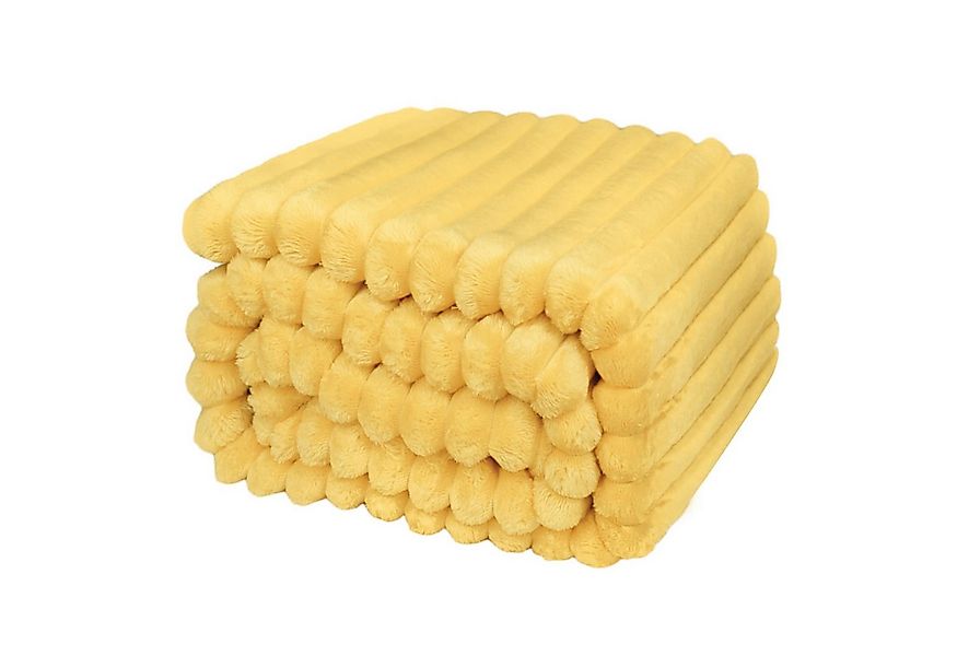 Wohndecke MT08, KEAYOO, Fleecedecke Warm Sofadecke 150x200cm Warm und Weich günstig online kaufen