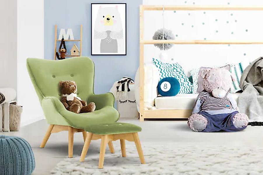 Home affaire Sessel »Duca Mini« in kleiner Ausführung für Kinder günstig online kaufen