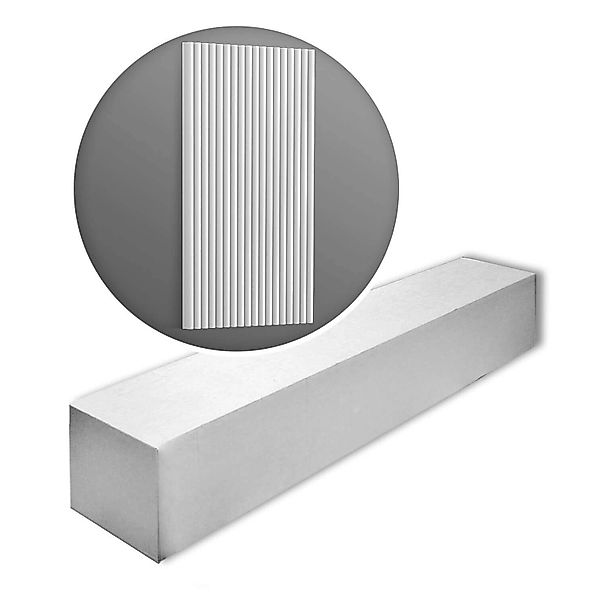 ORAC DECOR WX210-2600-Box REED 3D Wandpaneele 1 Karton Set mit 7 Paneelen 1 günstig online kaufen