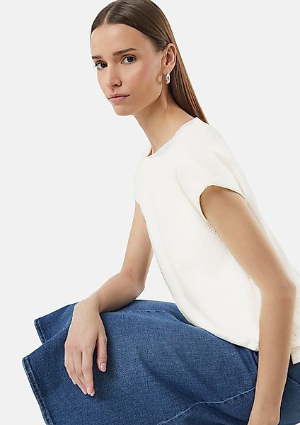 comma casual identity Kurzarmshirt T-Shirt mit günstig online kaufen