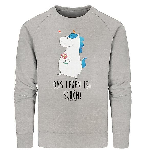 Mr. & Mrs. Panda Longpullover Einhorn Spaziergang Größe S - Heather Grey - günstig online kaufen