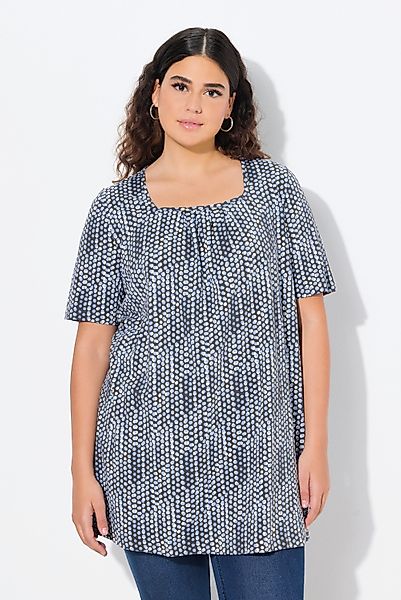 Ulla Popken Longshirt Longshirt Punkte A-Linie günstig online kaufen