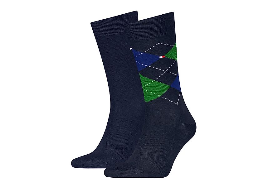 Tommy Hilfiger Socken TH MEN SOCK CHECK 2P (2-Paar, 2 Paar) mit klassischem günstig online kaufen