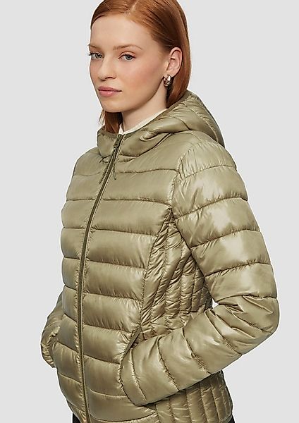 QS Funktionsjacke Outdoor-Jacke Steppjacke mit Kapuze günstig online kaufen