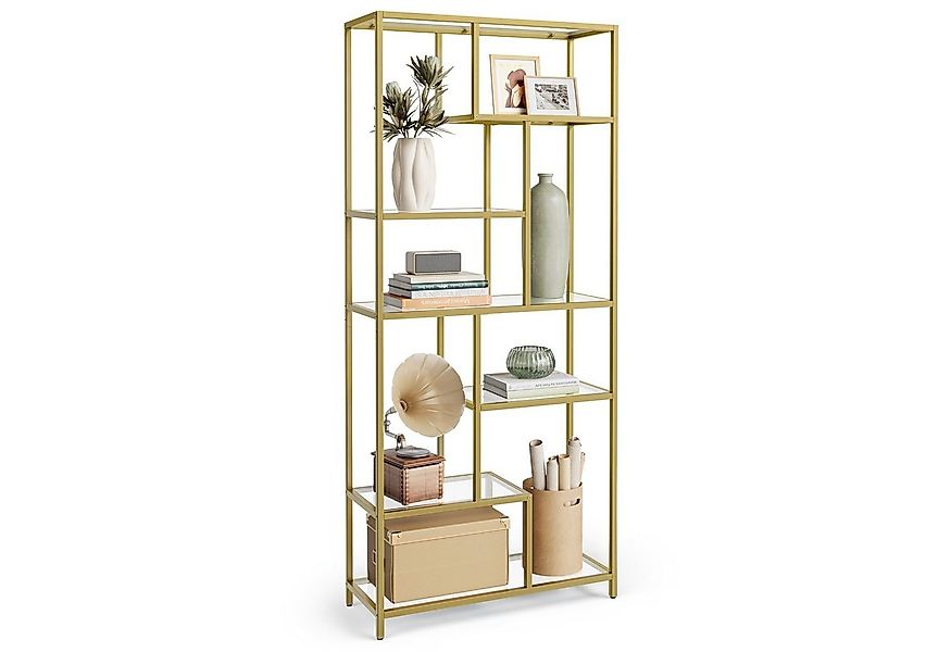VASAGLE Bücherregal Bücherregal, Regal mit 6 Ablagen, Standregal günstig online kaufen