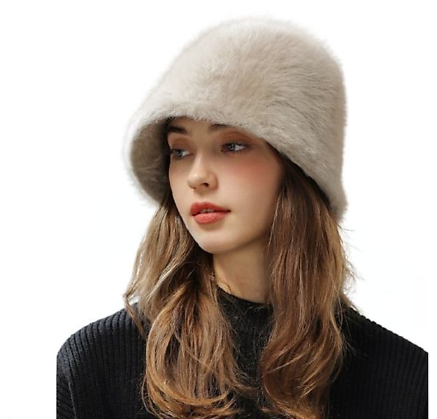 Blusmart Plüschmütze Damen-Plüschmütze für Herbst/Winter (Ohren-/Kopfschutz günstig online kaufen