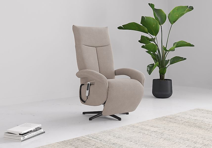 sit&more TV-Sessel »Emely, inkl. Kopfteilverstellung & 360° Drehfunktion« w günstig online kaufen