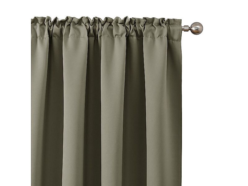 Brilliant Vorhang / Blickdicht / versch. Farben & Größen / #9018, Kräuselba günstig online kaufen