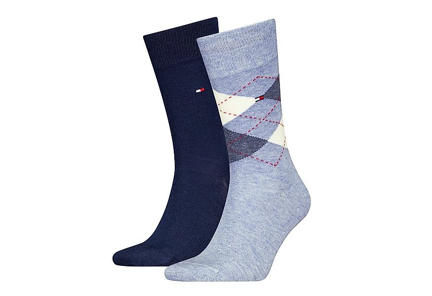 Tommy Hilfiger Socken TH MEN SOCK CHECK 2P (2-Paar, 2 Paar) mit klassischem günstig online kaufen