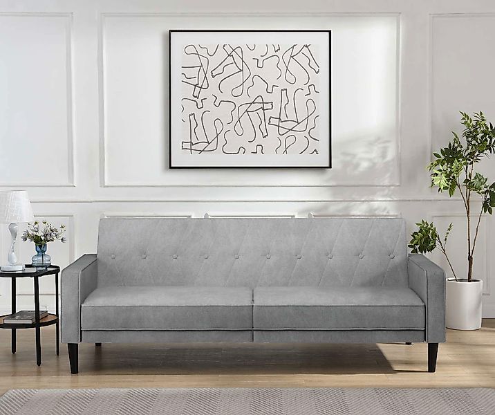 Dorel Home 3-Sitzer "Avon", Schlafsofa 213cm, Bettfunktion (110/190cm), tre günstig online kaufen