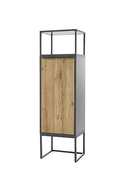 MCA furniture Stauraumschrank aus Holzwerkstoff,Metall in holzfarben (BxHxT günstig online kaufen