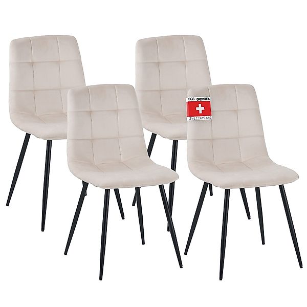 Albatros International Esszimmerstuhl Esszimmerstuhl BORA 4er günstig online kaufen