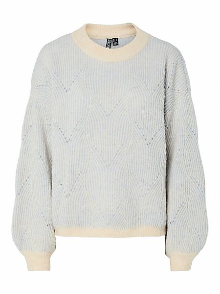 pieces Rundhalspullover "PCJENNA LS O-NECK KNIT NOOS BC" günstig online kaufen