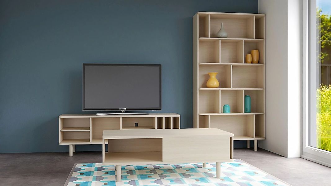 Woodman Couchtisch "Malic" Breite 125 cm, FSC-zertifiziert günstig online kaufen