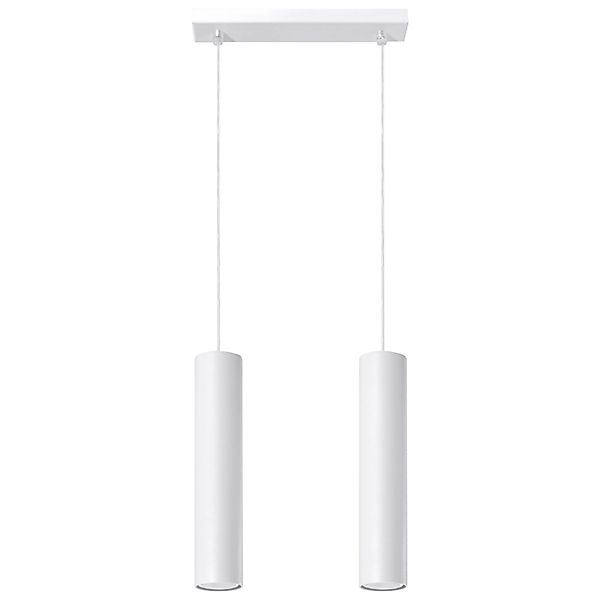 Sollux Lighting Hängeleuchte Lagos 2 Weiß günstig online kaufen