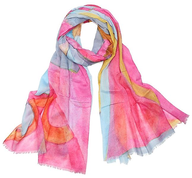 dy_mode Modeschal Damen Schal mit Farbverlauf – Leichter, Weicher Sommer Ha günstig online kaufen