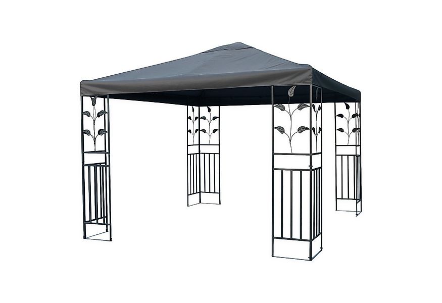 Spetebo Pavillon-Ersatzdach Ersatzdach mit PVC-Beschichtung - anthrazit, (S günstig online kaufen