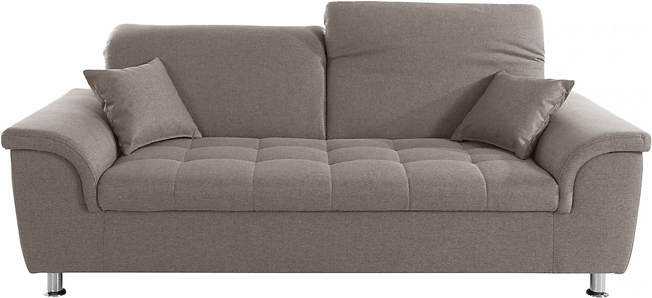 DOMO collection 2,5-Sitzer "Franzi, zeitlos und elegant, moderne Sitzheftun günstig online kaufen