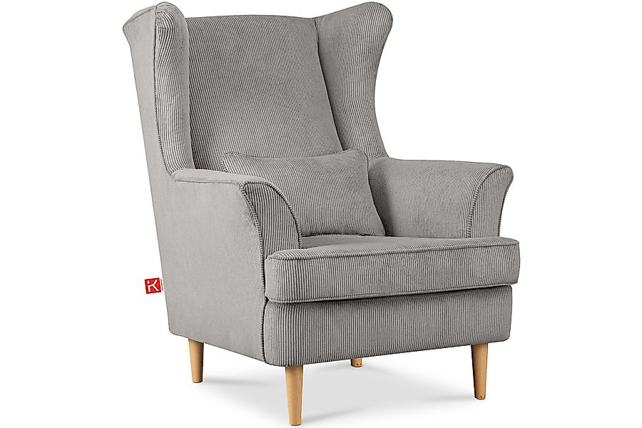 KONSIMO® Ohrensessel STRALIS Sessel, zeitloses Design günstig online kaufen