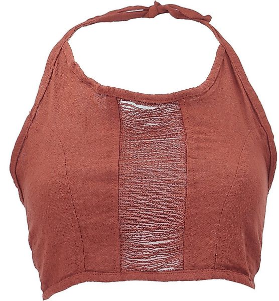 Guru-Shop T-Shirt Goa Top, Psytrance Neckholder Bandeau Top -.. Festival, E günstig online kaufen