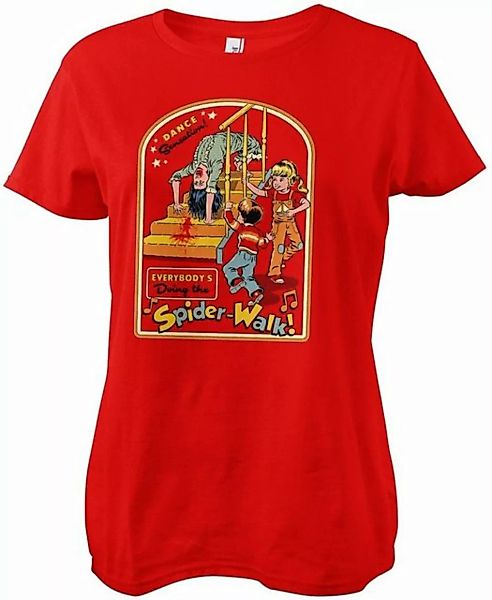 Steven Rhodes T-Shirt Everybody's Doing The Spider-Walk Girly Tee günstig online kaufen