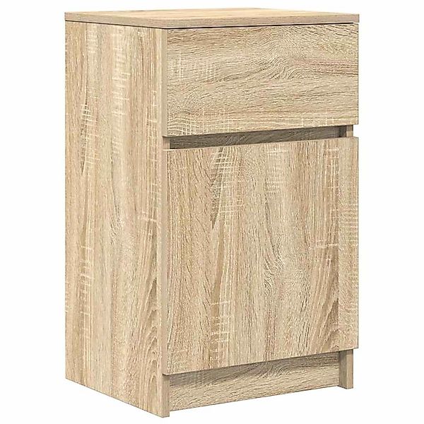 vidaXL Nachttisch Sonoma-Eiche 39x35x65 cm Holzwerkstoff 861323 günstig online kaufen