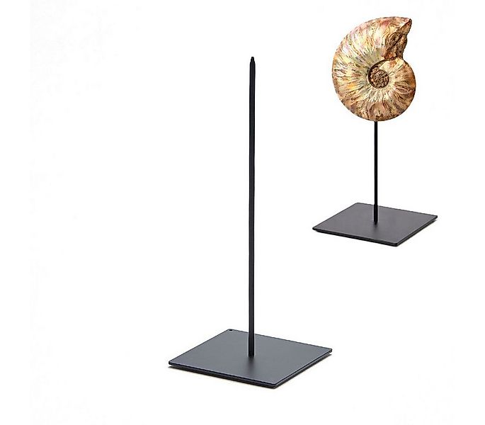 NaDeco Dekoobjekt Metallständer in Schwarz ca. 8x8x20cm Skulpturenständer D günstig online kaufen